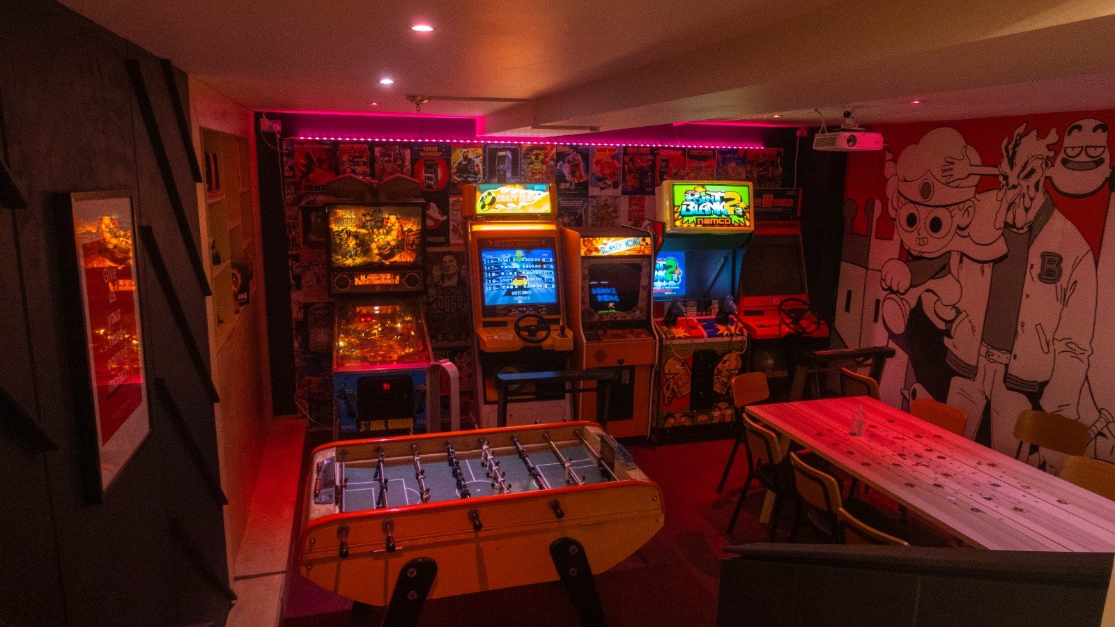 Arcade room